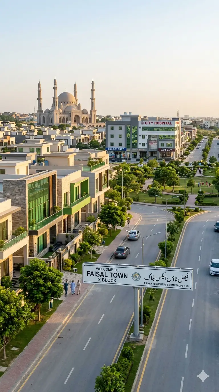 sector x faisal town