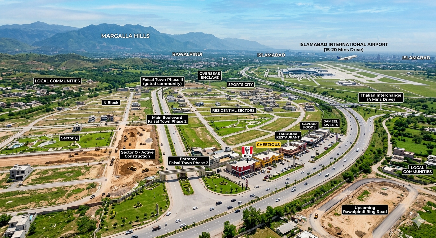 Faisal Town Phase 1: The Gold Standard Delivered by Zedem International